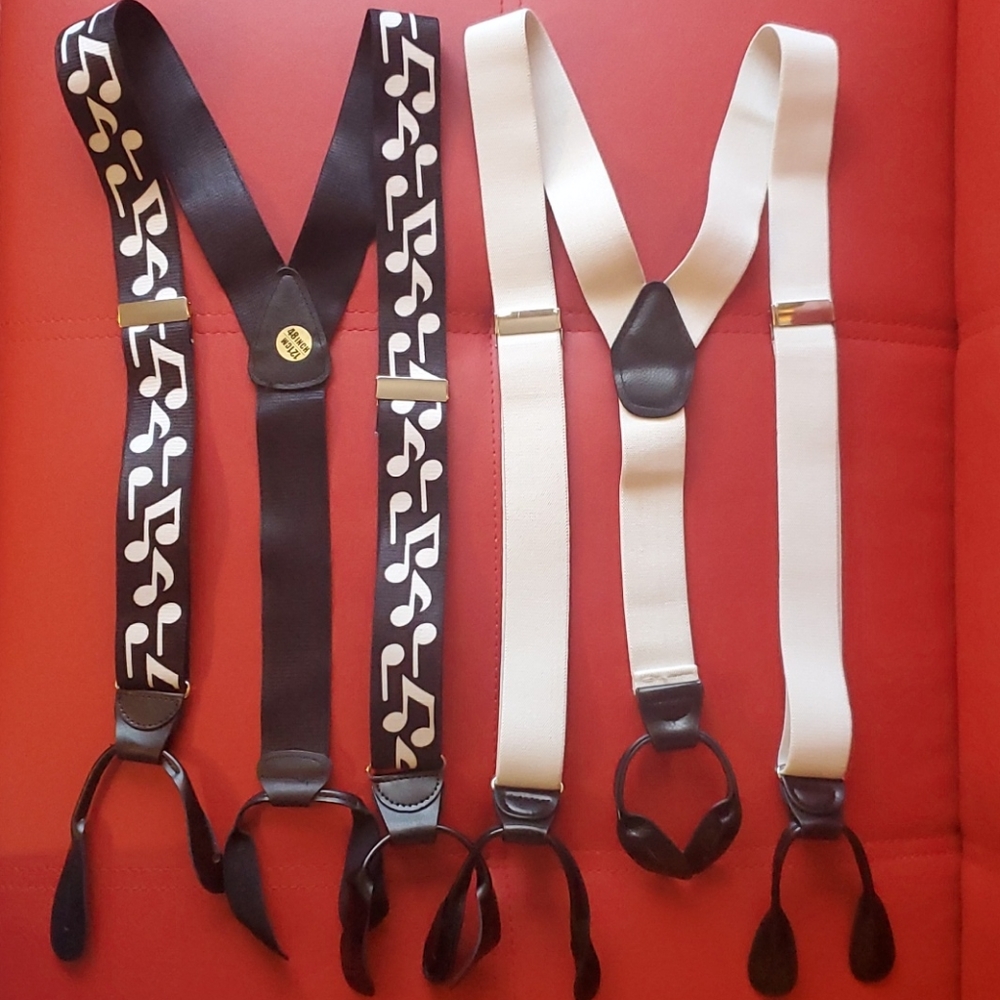 Suspenders, 2 pairs